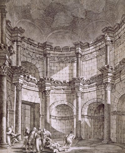 The Temple of Jupiter, from 